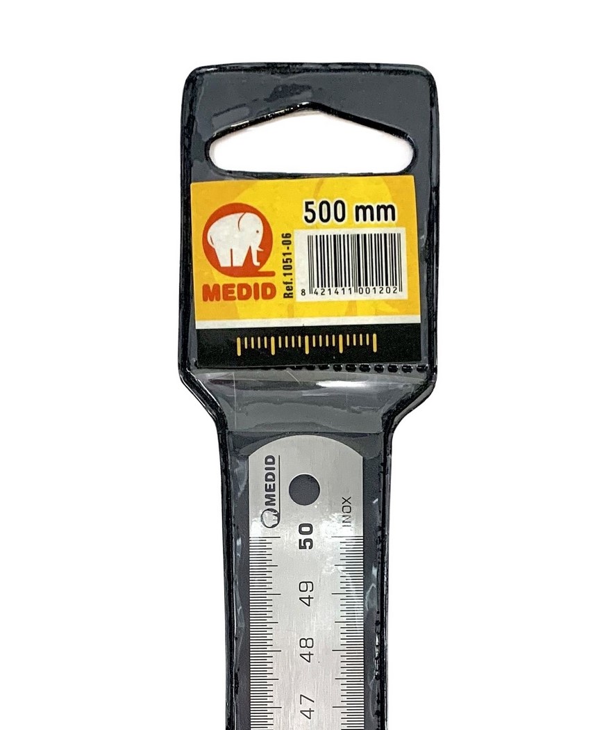 Regla inox flexible - 500 mm