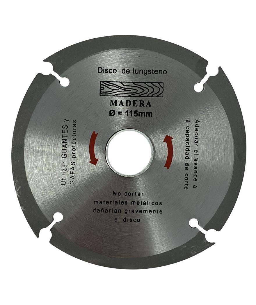 Disco para corte de madera - 115 mm