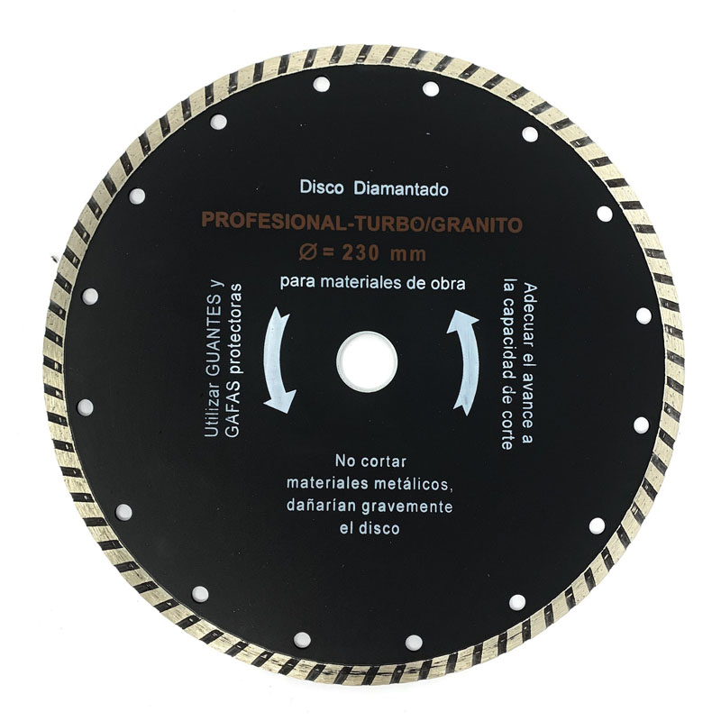 Discos turbo profesionales - 230 mm